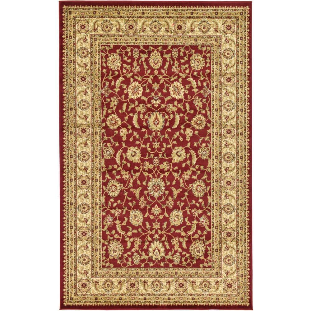 Voyage St. Louis Red 5' 0 x 8' 0 Area Rug price history on PriceWatchPro