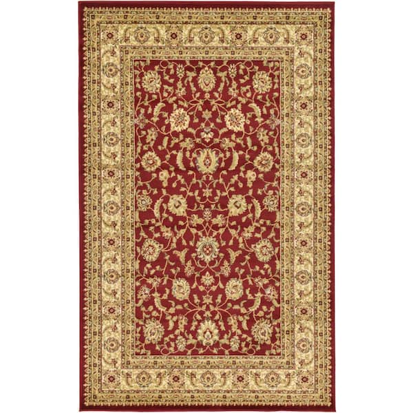 Voyage St. Louis Red 5' 0 x 8' 0 Area Rug