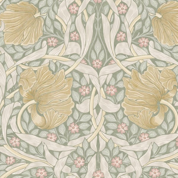 William Morris at Home Pimpernel Spring Breeze Wallpaper