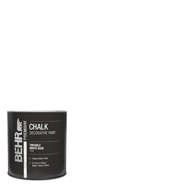 BEHR 1 qt. White Interior Chalk Decorative Paint