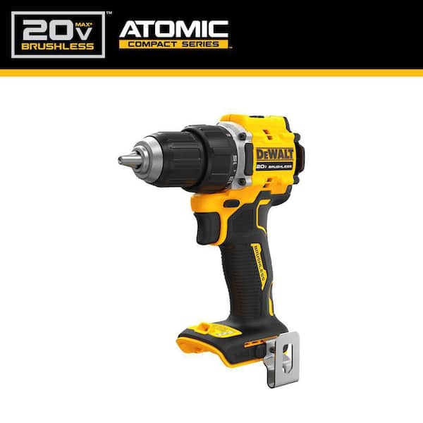 Shop DEWALT Impact Ready Right Angle Drill Attachment & Brushless 20-volt  Max 1/4-in Variable Speed Brushless Cordless Impact Driver (2-Batteries  Included) at