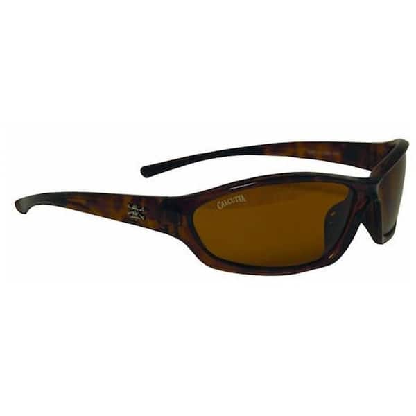 Unbranded Tortoise Frame Backspray Sunglasses with Amber Lenses