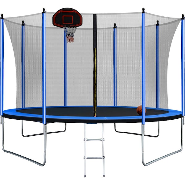 Trampoline Basketball Hoop & Net - PROJAM