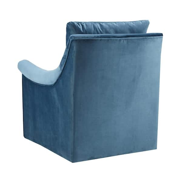 madison park morton blue swivel chair