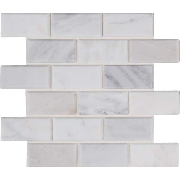 MSI Arabescato Carrara 11.81 in. x 11.81 in. Honed Marble Look Floor and Wall Tile (10 sq. ft./Case)