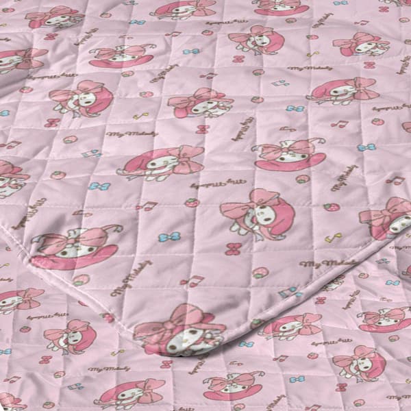 THE NORTHWEST GROUP My Melody Stripes Quilted Multicolor Throw