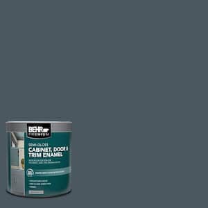 1 qt. #S470-7 Undersea Semi-Gloss Enamel Interior/Exterior Cabinet, Door & Trim Paint