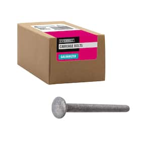 1/4 in.-20 x 3 in. Galvanized Carriage Bolt (50-Pack)