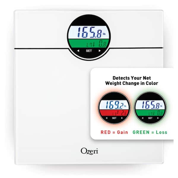 Ozeri WeightMaster 400 lbs. Digital Bath Scale with BMI and Weight Change Detection