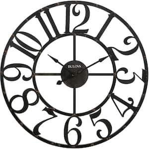 45 in. H x 45 in. W Round Wall Clock