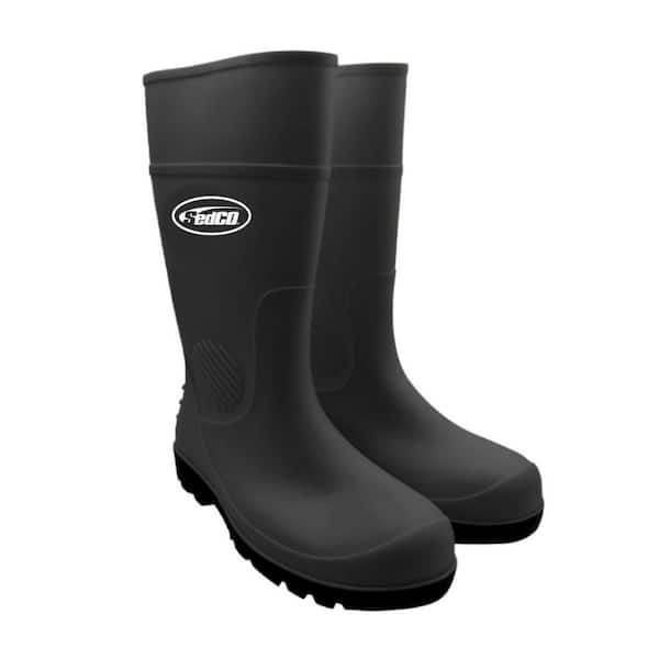 8 inch rubber boots hotsell