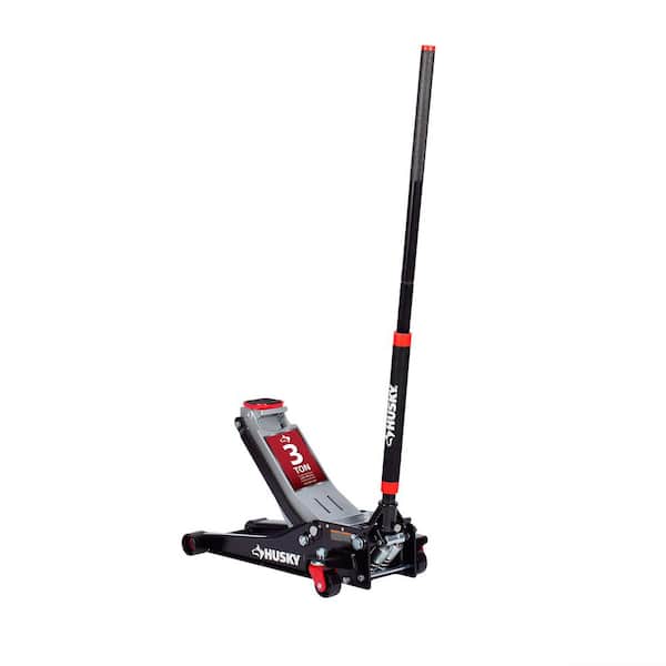 Husky 3-Ton Low Profile Floor Jack with Quick Lift HD00120N-HV-TH
