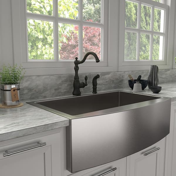Rembrandt Kitchen Faucet in Matte Black (REM-KF-MB)