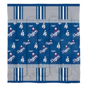 Rotary 5-Piece Multi-Colored Los Angeles Dodgers Full Size Polyester Bed in a Bag Set