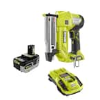 ONE+ 18V Cordless AirStrike 23-Gauge 1-3/8 in. Headless Pin Nailer with HIGH PERFORMANCE 4.0 Ah Battery and Charger Kit