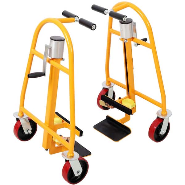 2 Pack Heavy Duty Furniture and Crate Mover, Industrial Machinery Mover ,Furniture and Crates,1400 Load Capacity