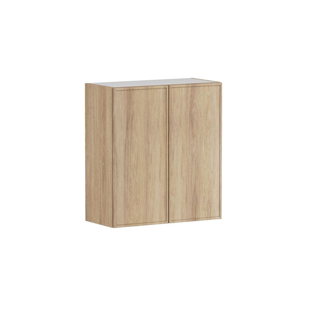Designer Series Renly 27 in. W x 12 in. D x 30 in. H Assembled Slim Shaker Wall Kitchen Cabinet in Sandstone price history on PriceWatchPro