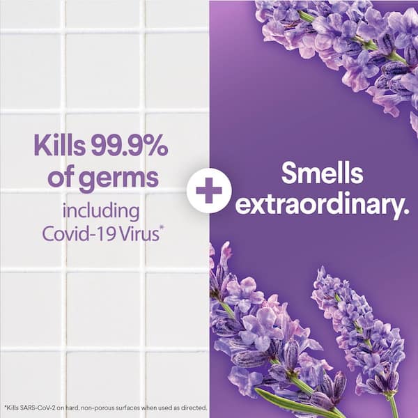 Scentiva Lavender and Jasmine Scent Bleach Free Disinfecting Wet Mop Pad Refills (24-Count)