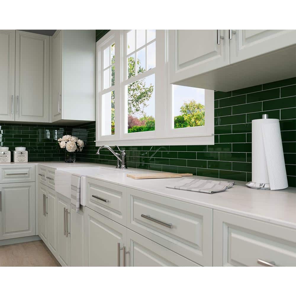 Portland Polished Chrome Single Handle Kitchen Faucet with Side Spray