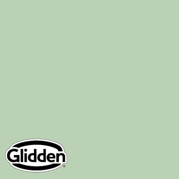 Glidden Premium 1 qt. #PPG1130-4 Lime Taffy Satin Exterior Latex Paint