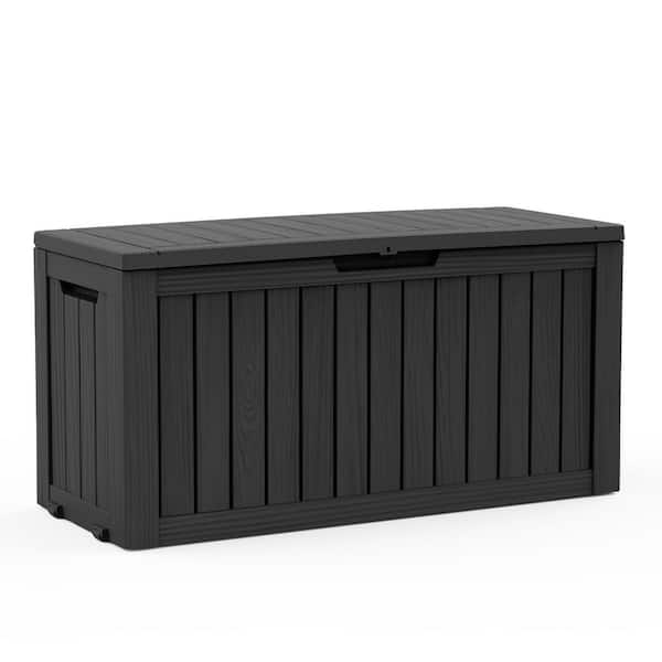 75 gal. Deck Box Black 46.06 in. x 21.06 in. x 21.65 in. CW322A