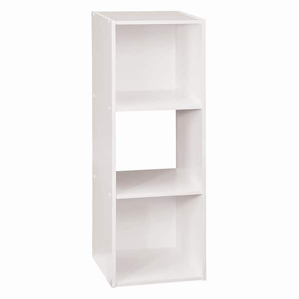 11'' 8 Cube Organizer Shelf White Espresso Horizontal or Vertical Use Storage 