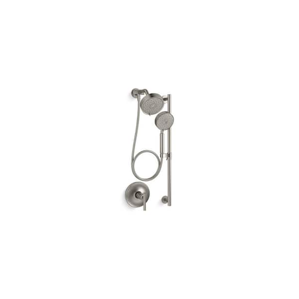 KOHLER Purist Essentials Showering Package 2.5 GPM in Vibrant Brushed Nickel