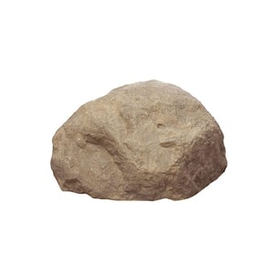 18 in. x 23 in. x 13 in. Fiberlite Medium Imitation Tan Landscape Rock