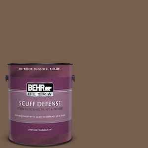 1 gal. #250F-7 Melted Chocolate Extra Durable Eggshell Enamel Interior Paint & Primer