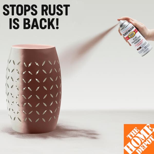 12 oz. Protective Enamel Flat Brown Spray Paint