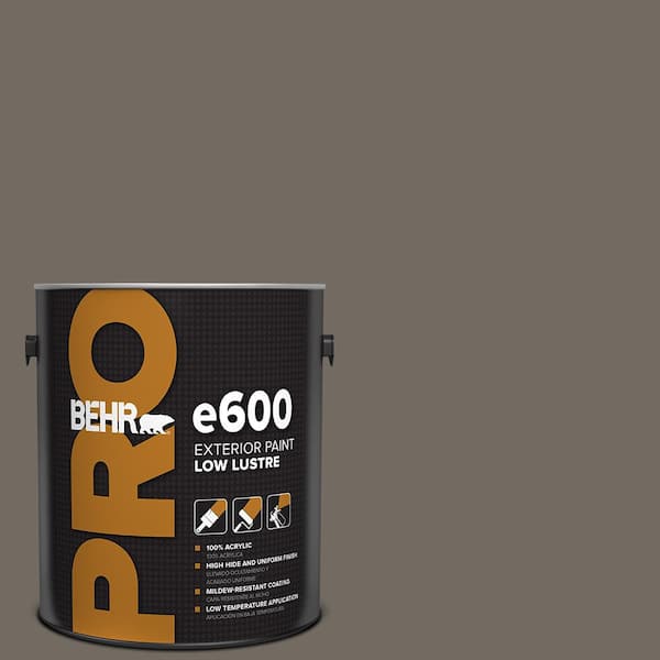 BEHR PRO 1 gal. #PPU24-04 Burnished Pewter Low Luster Exterior Paint