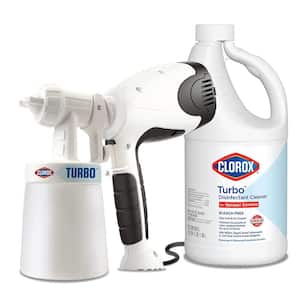 64 oz. Turbo Power Sprayer with Turbo Disinfectant Cleaner
