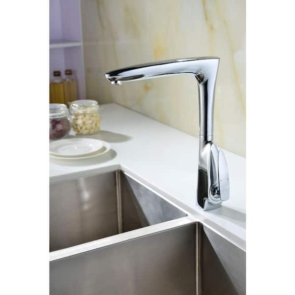 Timbre Series Single-Handle Standard Kitchen Faucet in Polished Chrome