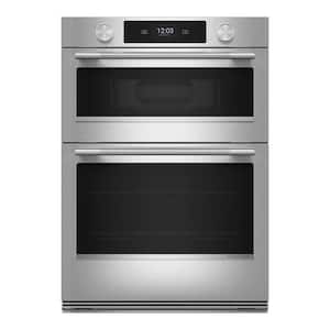 5 cu. ft. Electric Wall Oven and Microwave Combo in PrintShield Stainless Steel with Assisted Cooking Modes