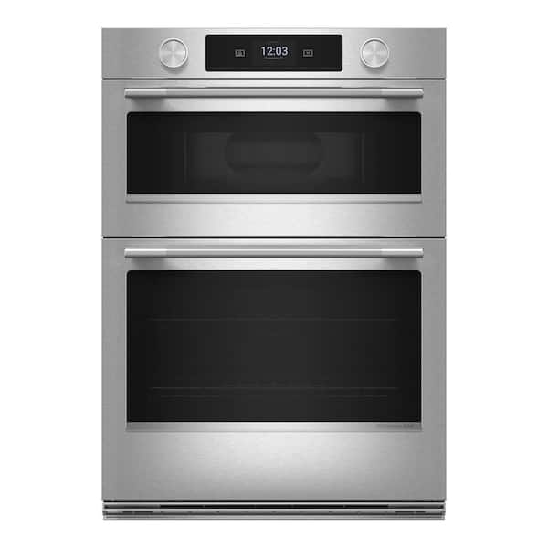 5 cu. ft. Electric Wall Oven & Microwave Combo in PrintShield Stainless Steel with Assisted Cook Cycles