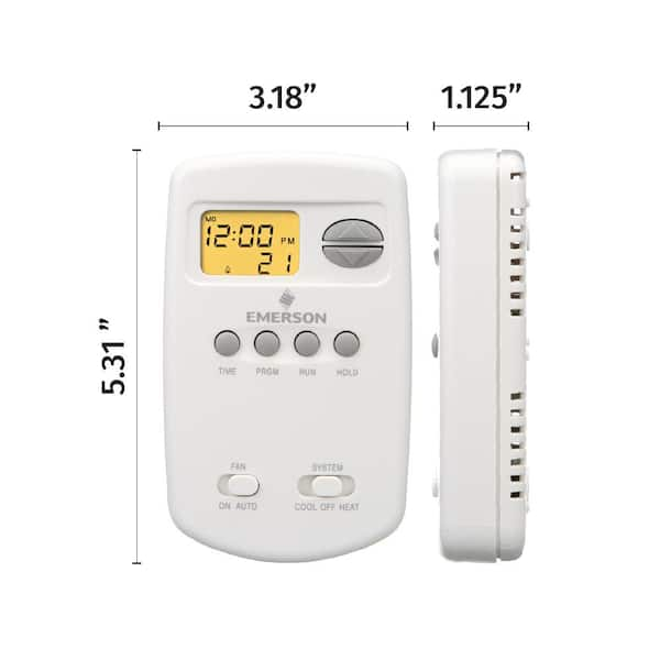 Digital Programmable Room Thermostat 5+2 – Everwell Parts Inc.