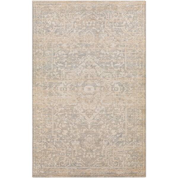 Artistic Weavers Mejia Cream 5 ft. x 8 ft. Traditional Indoor Area Rug