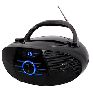 CD-560 Portable Stereo CD Player with AM/FM Stereo Radio and Bluetooth