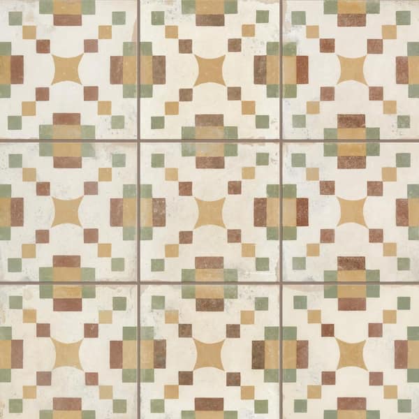 Kings Valentia Campanar 9 in. x 9 in. Porcelain Floor and Wall Tile (7.15 sq. ft. /Case)