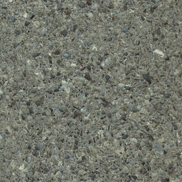 LG Hausys Viatera 2 in. Quartz Countertop Sample in Himalaya