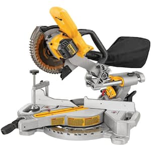 20V MAX Lithium-Ion Cordless 7-1/4 in. Sliding Miter Saw with 6.0 Ah Battery, 4.0 Ah Battery, Charger and Bag