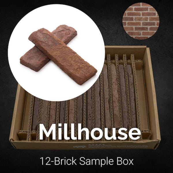 Sample Box Millhouse Thin Brick 15 in. x 3.5 in. x 11 in.