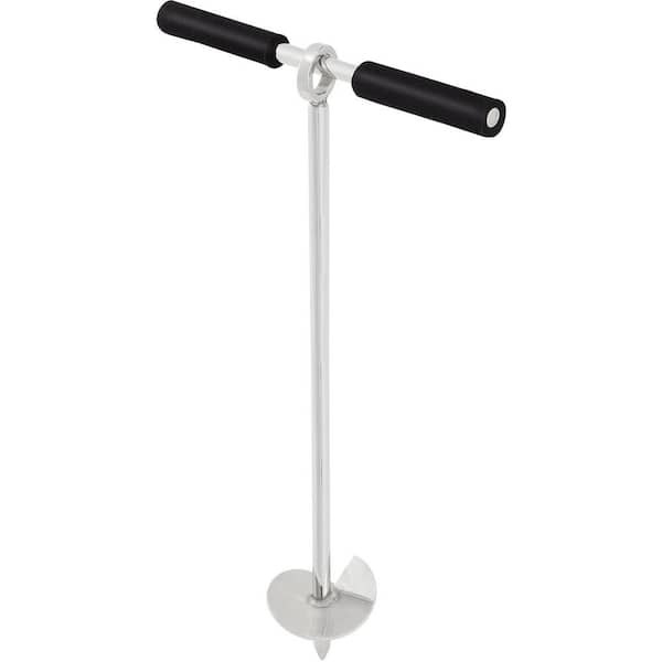 SKYSHALO Sand Anchor, 18 in. Length Auger to The Beach and Sandbar, 316 Stainless Steel, Screw Anchor with Removable Handle