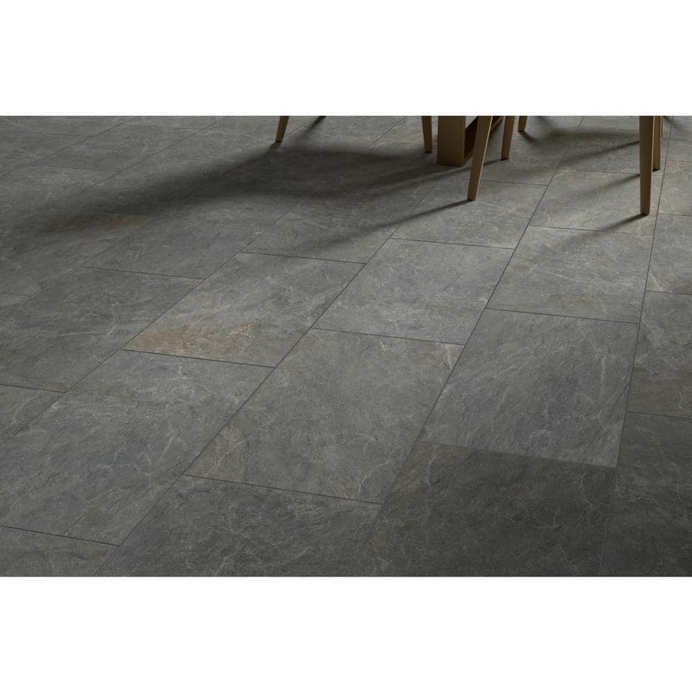 Milestone Gray 12" x 24" Glazed Porcelain Tile