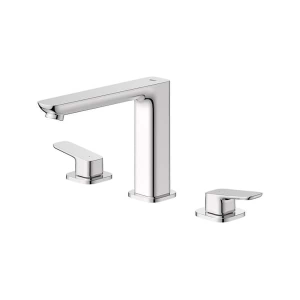 GROHE Cubeo 2-Handle Deck Mount Roman Tub Faucet with Spout and