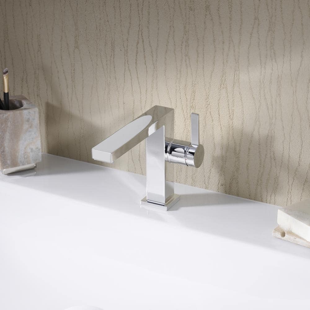 Tecturis E Chrome Single-Hole Bathroom Faucet with CoolStart