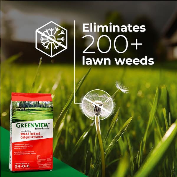 GreenView 36 lb. Fairway Formula Spring Fertilizer Weed and Feed and Crabgrass Preventer