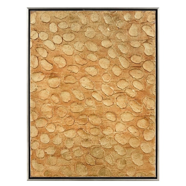 PRIVATE BRAND UNBRANDED Bowie Bloom II Framed Wall Art, Nature Canvas Transfer, 25.00 in. x 19.00 in.