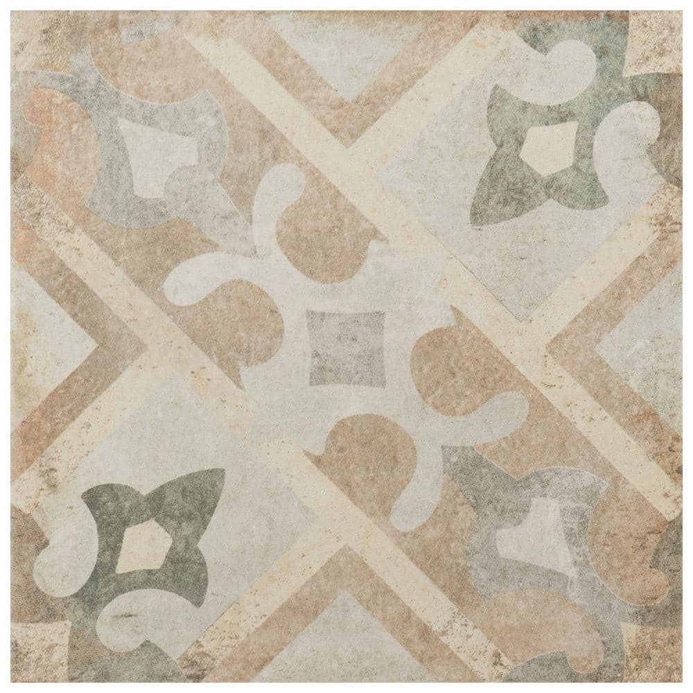 Merola Tile D'Anticatto Decor Laterza 8-3/4 in. x 8-3/4 in