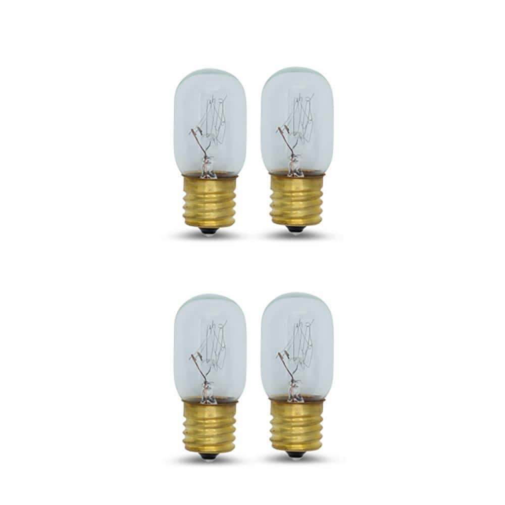 15-Watt T7 E17 Replacement for 15W 120-130V INTERMEDIATE-E17 Incandescent Light Bulb 4-Pack price history on PriceWatchPro